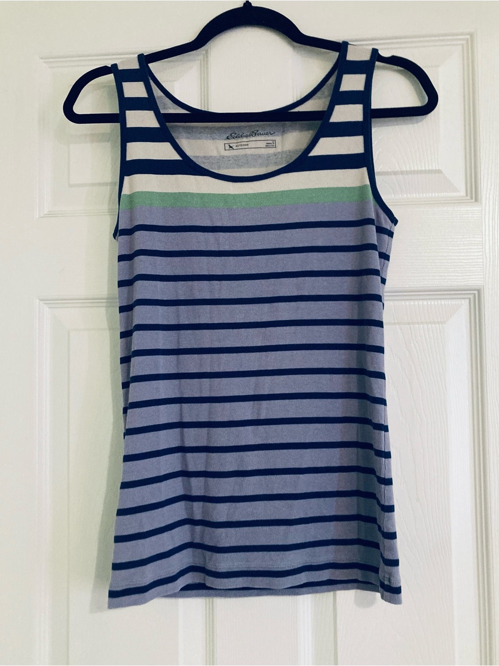 Eddie Bauer Striped Tunic Tank Top